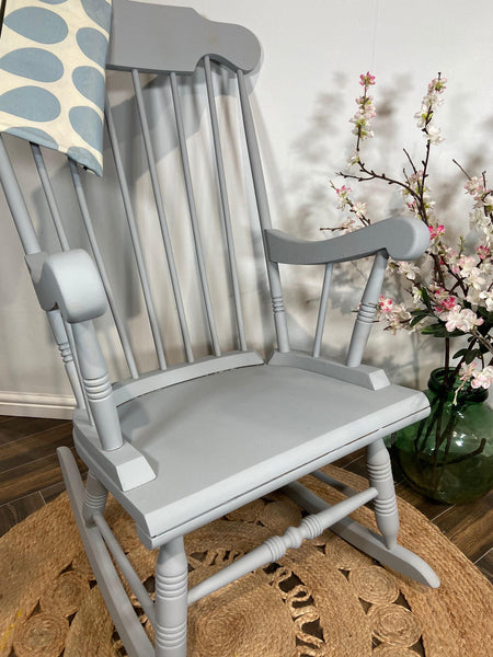 Grey Nursing Rocking Chair